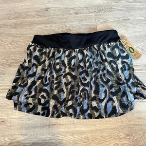 Dona Jo SKI1507P pantaloncino sportivo donna stampa leopardata fiume taglia 2 L - Foto 1 di 7