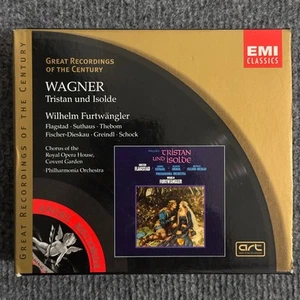 Wagner Tristan Und Isolde UK 4CD Box Set 2001 EMI Classics Wilhelm Furtwängler - Picture 1 of 8