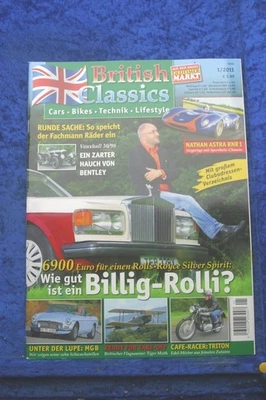 British Classics 1/11 Rolls Royce Argento Spirit Mgb Vauxhall 30/98 Nathan - Immagine 1 di 2
