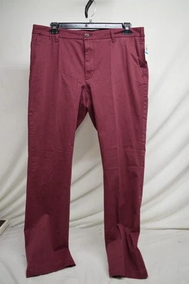 NEW IZOD Men's Saltwater Stretch Flat Front Straight Fit Chino Pant 36X32 - Image 1 of 4