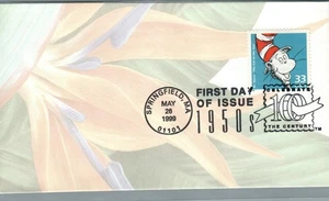 1999  First day Cover #3187h Cat in the Hat - Picture 1 of 2