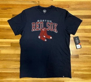 ‘47 BRAND MENS BOSTON RED SOX COTTON T SHIRT SIZE LARGE NWT - Picture 1 of 10