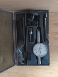 Mitutoyo 513-118 Jeweled Dial Test Indicator 0-20-0 w/Case .001"-.040" - Picture 1 of 11