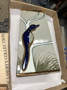 Xochiltenango Mexico Art Pottery Woodpecker Vase Artist Signed! - Picture 1 of 8