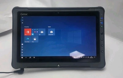 Rugged Getac F110 Toughbook Tablet Core i5 4Gb RAM 128Gb M.2 - NO BATTERY -Ref 9 - Image 1 of 4