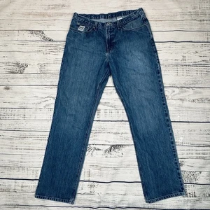 Cinch Jeans Mens 38x36 Blue Relaxed Fit Western Denim Cowboy Rodeo Rancher - Picture 1 of 7