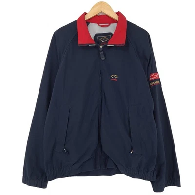 Chaqueta informal Paul & Shark para hombre azul marino cremallera azul Nn1 talla M Foto 1 de 4