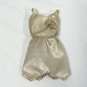 Barbie Vintage 35° Anniversario 1993 Riproduzione Abito Oro - Foto 1 di 2