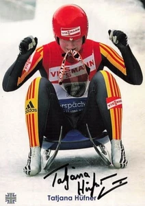 Tatjana Hüfner UH Rodeln Wintersport original signiert Autogrammkarte AK 6968 C - Picture 1 of 1