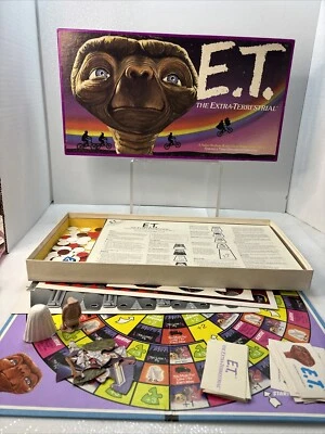JUEGO DE MESA VINTAGE ET 1982 PARKER BROTHER E.T. The Extra-Terrestrial Complete ET Foto 1 de 4