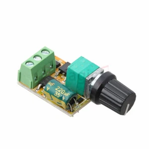 Mini DC Motor PWM Speed Controller 3V-30V Speed Controller Switch LED Dimmer 6A - Picture 1 of 4