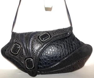 Borsa a tracolla vintage EMILIO DESIGNS New York in pelle tracolla pochette - Foto 1 di 14