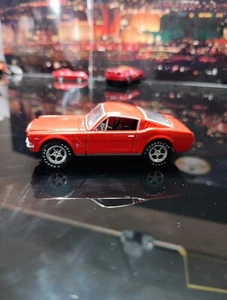Matchbox 1965 Mustang Fastback 2573 EA 1:66 Die Cast China Red/Real Rubber Tire - Picture 1 of 20