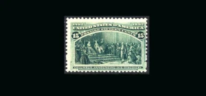 US Stamp Mint OG & NH, F/VF #238 natural Few miscut perfs - Picture 1 of 1