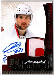 2010-11 UD The Cup Rookie Patch Auto Gold Rainbow KASPARS DAUGAVINS 114 #3/23 RC