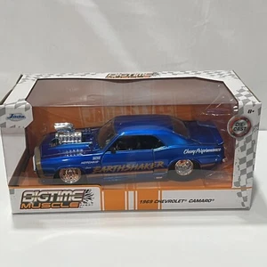 Jada Toys Bigtime Muscle Series: 1969 Chevy  Camaro "Earthshaker" 1/24 Blower - Picture 1 of 9