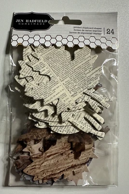 Jen Hadfield Hogar+Hecho Cálido y Acogedor Impreso Aglomerado Formas-Hojas Foto 1 de 3