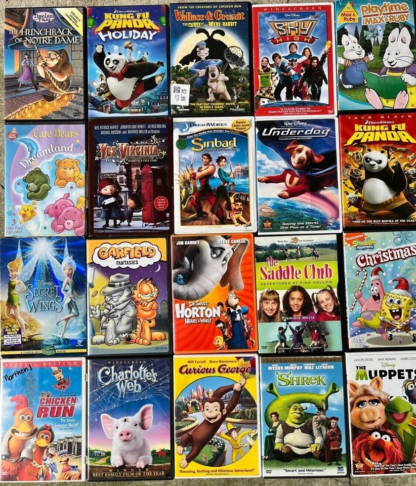 Kids / Family DVDs - only $1.99 each, buy more and save $$ ! Foto 1 de 1