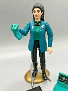 Deanna Troi Custom Duty Lab Coat Next Generation Star Trek Playmates Figure TNG - Picture 1 of 4