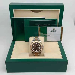 Rolex Yacht Master 126621 40mm Steel 18K Gold Chocolate Dial Men Watch B&P - Picture 1 of 8