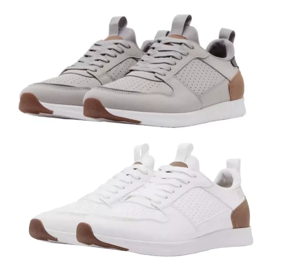 USED Steve Madden Men's P-Sonny Sneakers Grey White Size 10.5 $80 5C211 - Image 1 of 1