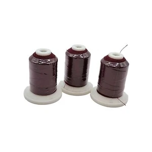 Intressa Polyester Thread, 40 Wt, 600 Yards, Deep Berry, 3 Mini King Spools - Picture 1 of 4