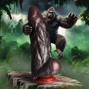 Creature Cocks King Kong Silicone Dildo - Picture 1 of 6