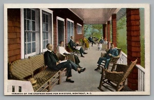 Postal sin publicar Chapman Home For Ministers Montreat Carolina del Norte 1920 - Imagen 1 de 2