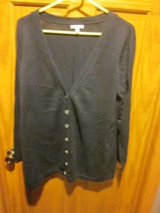 Womens NWOT Fashion Bug Navy Blue Sweater 2X WITH BUTTONS - Picture 1 of 6