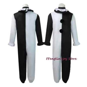 Costume Cosplay Adulti Bambini Terrifier 2 Arte Il Clown Tuta Cappello Maschera - Foto 1 di 25