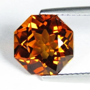 4.48Cts  Natural Splendid  Citrine HexagonCut Loose Gemstone - Picture 1 of 4