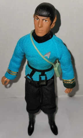 Vintage 1974 Original Mego 8" Star Trek Mr Spock Action Figure Type 2 TV Series Cover