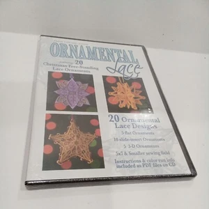 New Dakota Collectibles 970413 Ornamental Lace Multi-Format Embroidery Design CD - Picture 1 of 4
