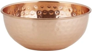 Antique Looking Table Bowl, Large, Copper - Picture 1 of 2