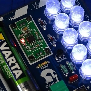 Joule Thief de alta eficiencia AA 1,2 voltios regulable y recargable, arranque 0,6 V - Imagen 1 de 10