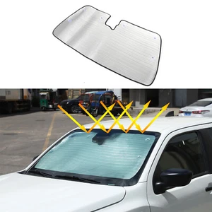Fits For Nissan Frontier 2022+ Windshield Sun Shade Anti-UV Sun Shade Sun Visor - Picture 1 of 9