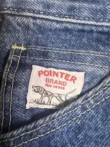 Pointer Brand Jeans Mens 42x30 Vintage "Made in the USA" Dead stock - Picture 1 of 11