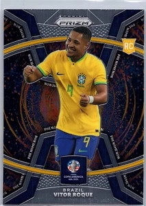 2024 Panini Prizm CONMEBOL Copa America - Phenomenon Vitor Roque #12 (RC) - Picture 1 of 2
