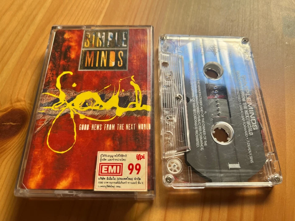 Simple Minds Good News from the Next World Rock 90s Cassette Tape (EMI 1995) - Image 1 of 3