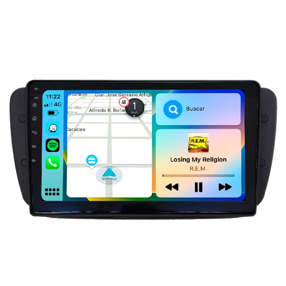 Autoradio Android per Seat Ibiza -Octacore 4GB 64GB -Carplay - Telecamera - Immagine 1 di 4