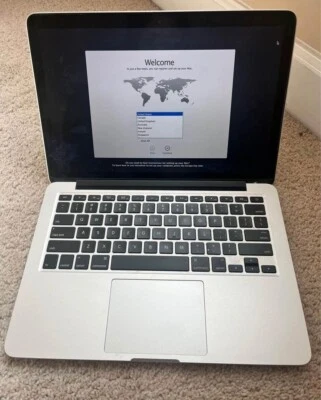 Apple Mac book Pro 13” Retina A1502 2.4GHz Core i5 4GB RAM 128GB Late 2013 - Image 1 of 3