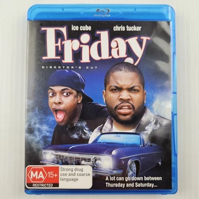Friday Director's Cut (Blu-ray, 1995) Region B Ice Cube Chris Tucker Comedy VGC - Image 1 of 4