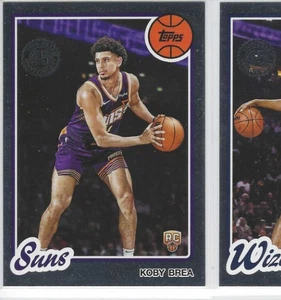 2025-26 Topps 1980-81 Vintage #80BK-84 Koby Brea RC Phoenix Suns - Picture 1 of 1