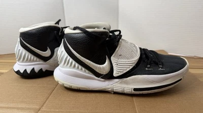 Nike Kyrie 6 Blanco Negro Zapatos de Baloncesto CK5869-002 Hombres Tenis Talla 9 Foto 1 de 4