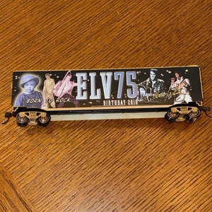 Hawthorne Village Bachmann HO Scale ELV75 Birthday 2010 Born to Rock train car - Picture 1 of 13