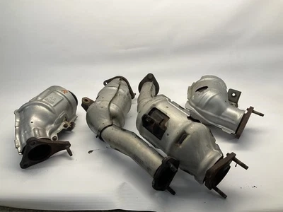 16-20 英菲尼迪 Q60 3.0 升 RWD 左右下排气歧管套装 T — 第 1/4 张图片