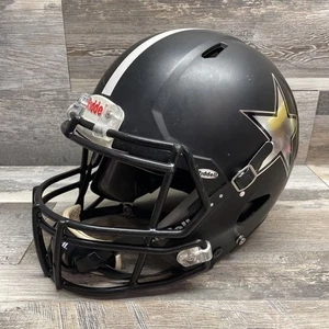 Riddell Victor 2018 Black Football Helmet Size Large/ X-Large Youth w Chin Strap - Picture 1 of 12
