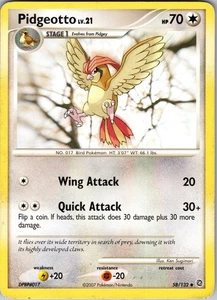 Pidgeotto LV.21 58/132 Uncommon Regular Secret Wonders LP - Picture 1 of 2