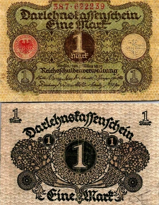 Alemania 1 Marco 1920 Pick# 58 VF-CVF Foto 1 de 2