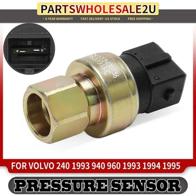 Sensor de presión del interruptor de ciclo de embrague de aire acondicionado para Volvo 960 940 1993-1995 240 1993 Foto 1 de 4